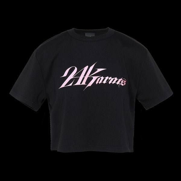 WMNS LOGO SS TEE 詳細画像 Black 3