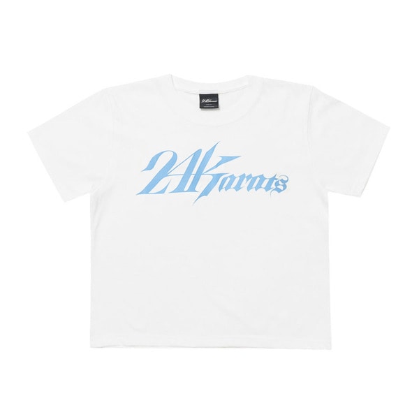 WMNS LOGO SS TEE 詳細画像 O.White 1