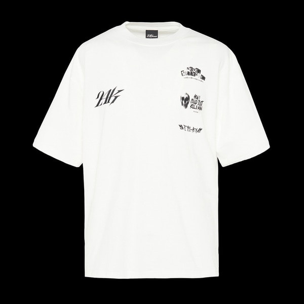 MANY GRAPHIC SS TEE 詳細画像 O.White 1