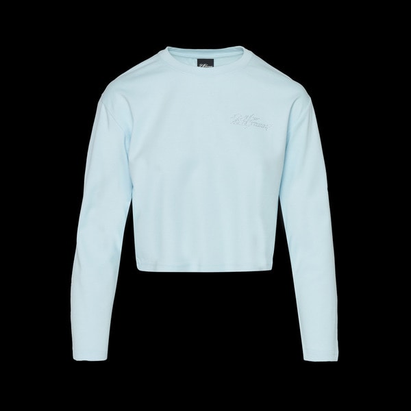 WMNS RHINESTONE LS TEE 詳細画像 White 4