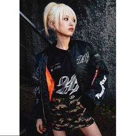 ALPHA&times;24Karats MA-1 SCRATCH CORE SPEC 詳細画像