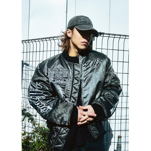ALPHA&times;24Karats MA-1 SCRATCH CORE SPEC 詳細画像 Black 11