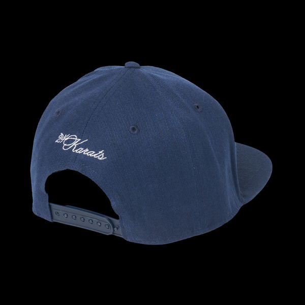 CIRCLE LOGO SNAPBACK CAP 詳細画像 Navy 4