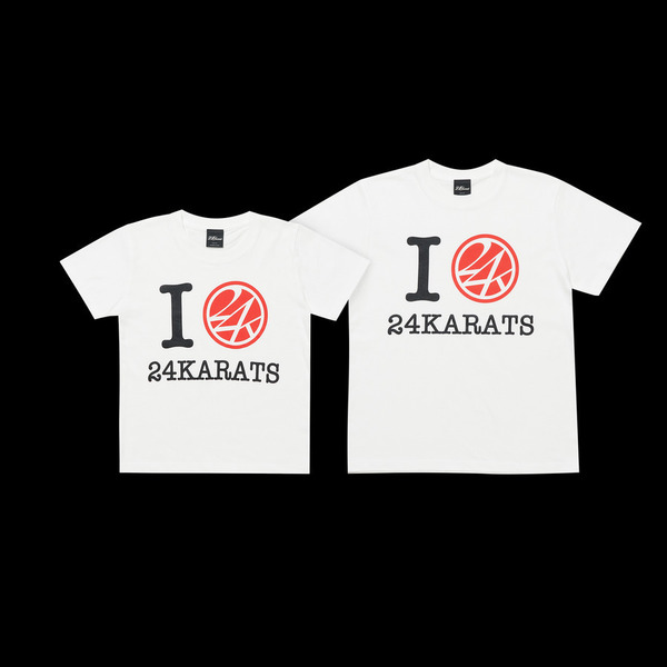 24LOVES SS TEE (for WMNS / KIDS) 詳細画像 White 3