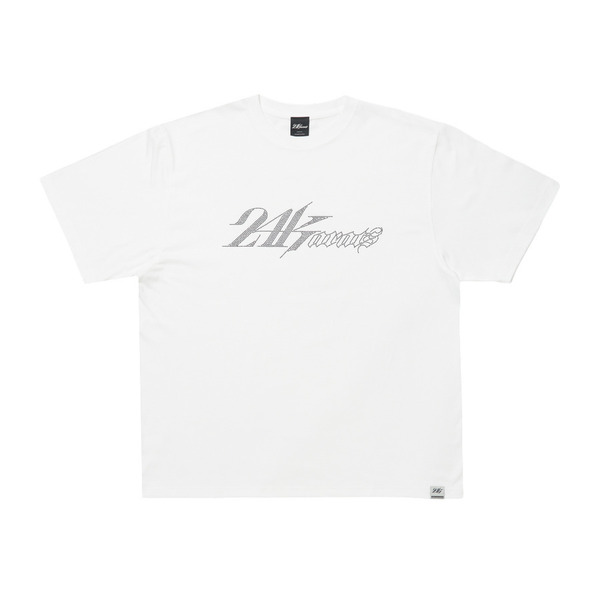 RHINESTONE SS TEE 詳細画像 White 1