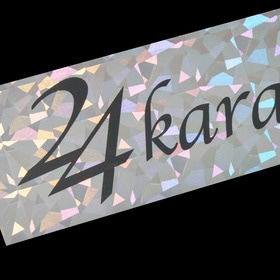 Slanted Logo Sticker 詳細画像