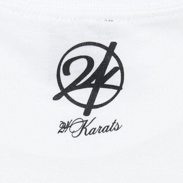 24K&times;THE REASON SS Tee 詳細画像 O.White 7