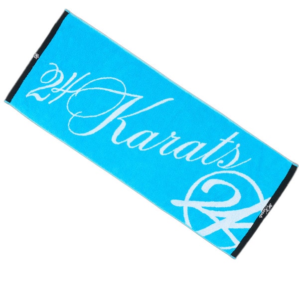 CLASSIC 24K FACE TOWEL 詳細画像 Turquoise 1