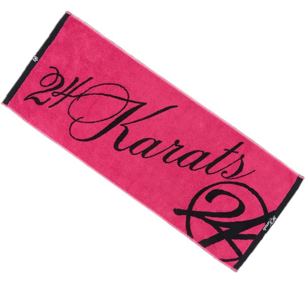 CLASSIC 24K FACE TOWEL 詳細画像 Pink 1
