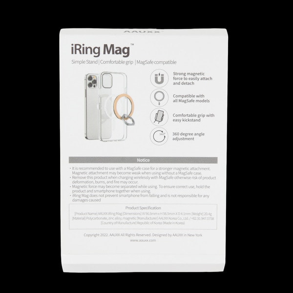 24K iRingMag 詳細画像 Black&times;White 7