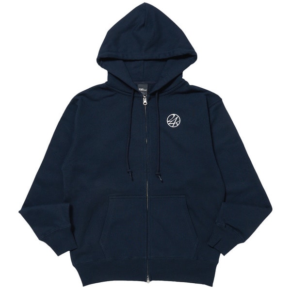 24K ZIP HOODIE 詳細画像 Navy 1