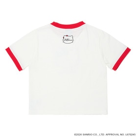 24K&times;HELLO KITTY WMNS Ringer SS Tee 詳細画像