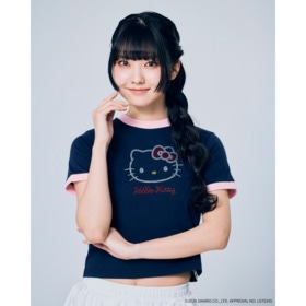 24K&times;HELLO KITTY WMNS Ringer SS Tee 詳細画像