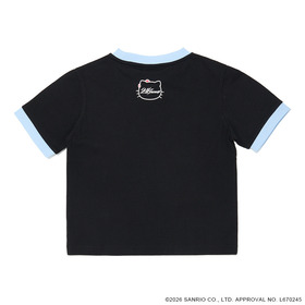 24K&times;HELLO KITTY WMNS Ringer SS Tee 詳細画像