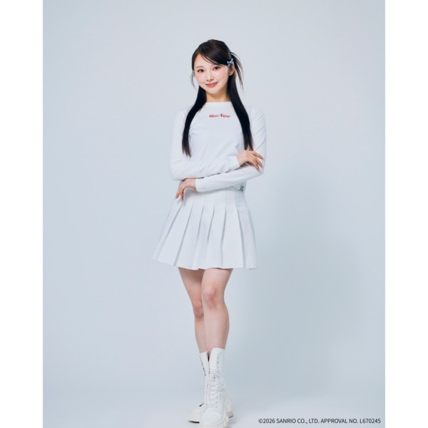 24K&times;HELLO KITTY WMNS LS Tee 詳細画像 Black 14