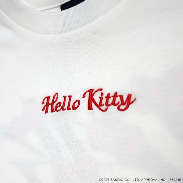 24K&times;HELLO KITTY WMNS LS Tee 詳細画像 Black 4