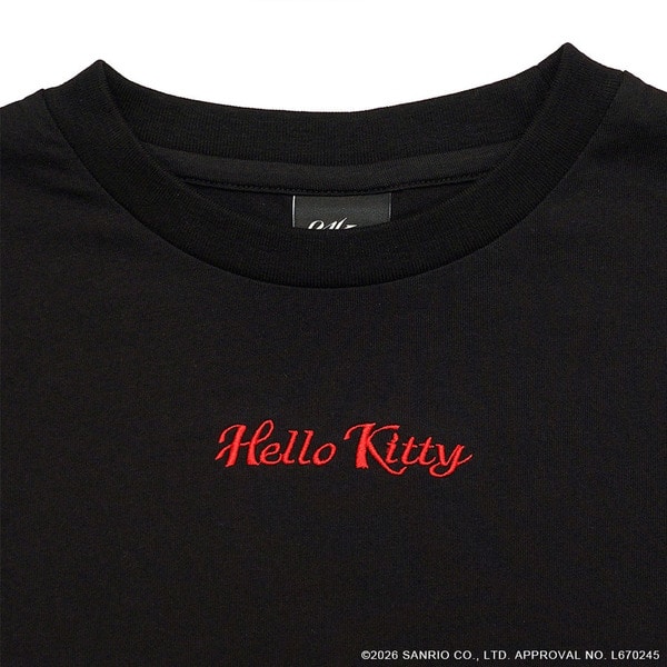 24K&times;HELLO KITTY WMNS LS Tee 詳細画像 Black 7