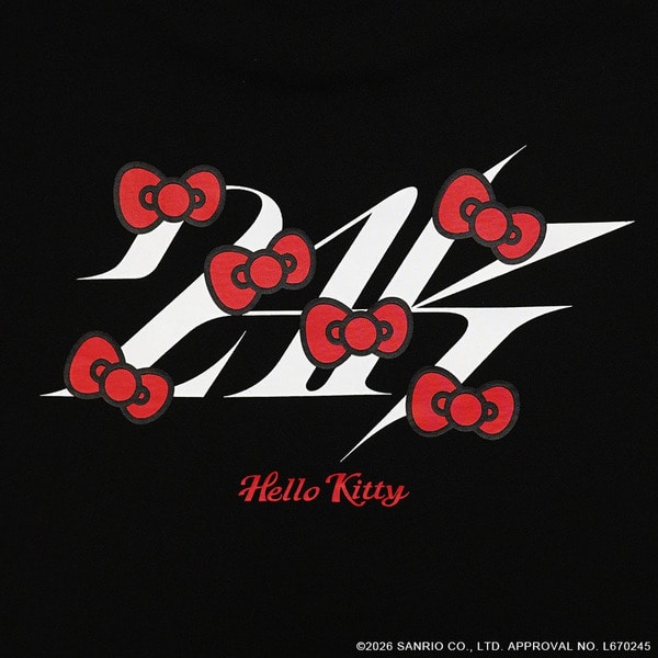 24K&times;HELLO KITTY WMNS LS Tee 詳細画像 Black 9