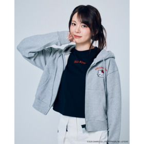 24K&times;HELLO KITTY WMNS Zip-up Hoodie 詳細画像