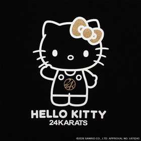 24K&times;HELLO KITTY SS Tee 詳細画像