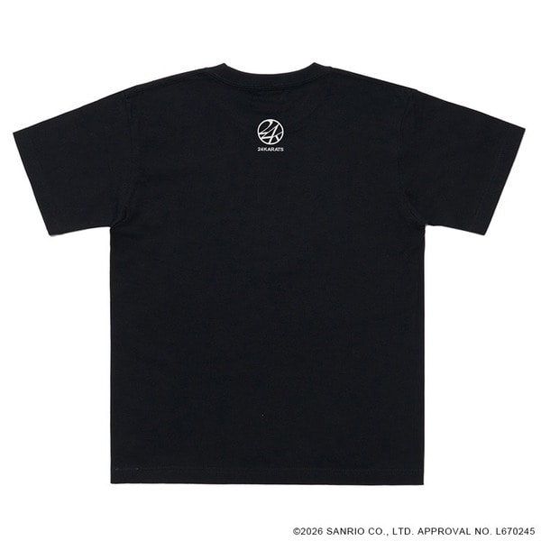 24K&times;HELLO KITTY SS Tee 詳細画像 Black 6