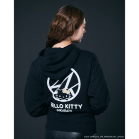 24K&times;HELLO KITTY Zip-up Hoodie 詳細画像