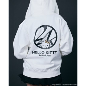 24K&times;HELLO KITTY Zip-up Hoodie 詳細画像