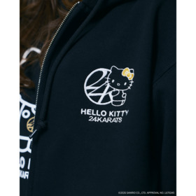 24K&times;HELLO KITTY Zip-up Hoodie 詳細画像