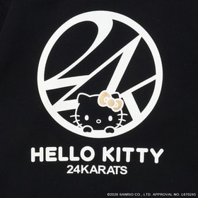 24K&times;HELLO KITTY Zip-up Hoodie 詳細画像