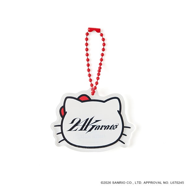 24K&times;HELLO KITTY Patent Leather Shoulder Bag 詳細画像 Navy 9