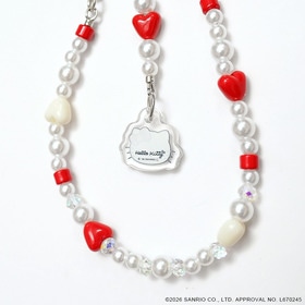 24K&times;HELLO KITTY Mobile Beads Strap 詳細画像