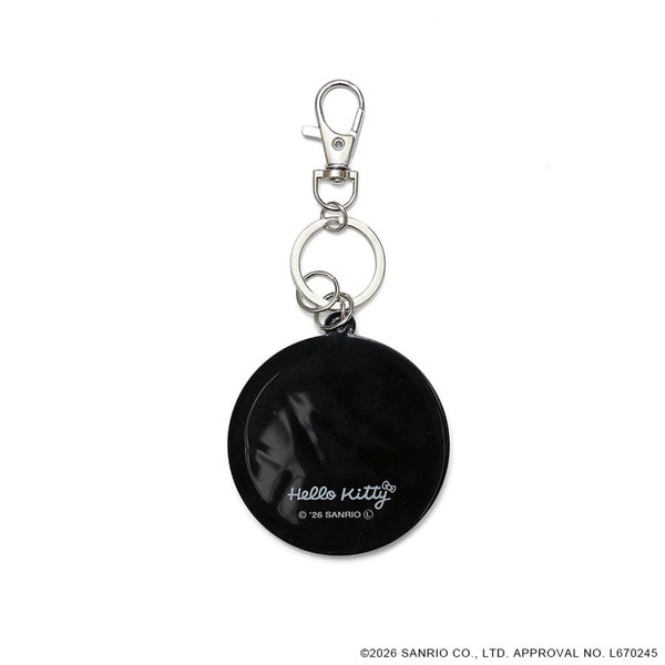 24K&times;HELLO KITTY Rubber Keyholder 詳細画像 Black 2