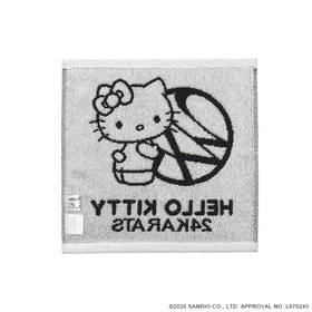 24K&times;HELLO KITTY Hand Towel 詳細画像