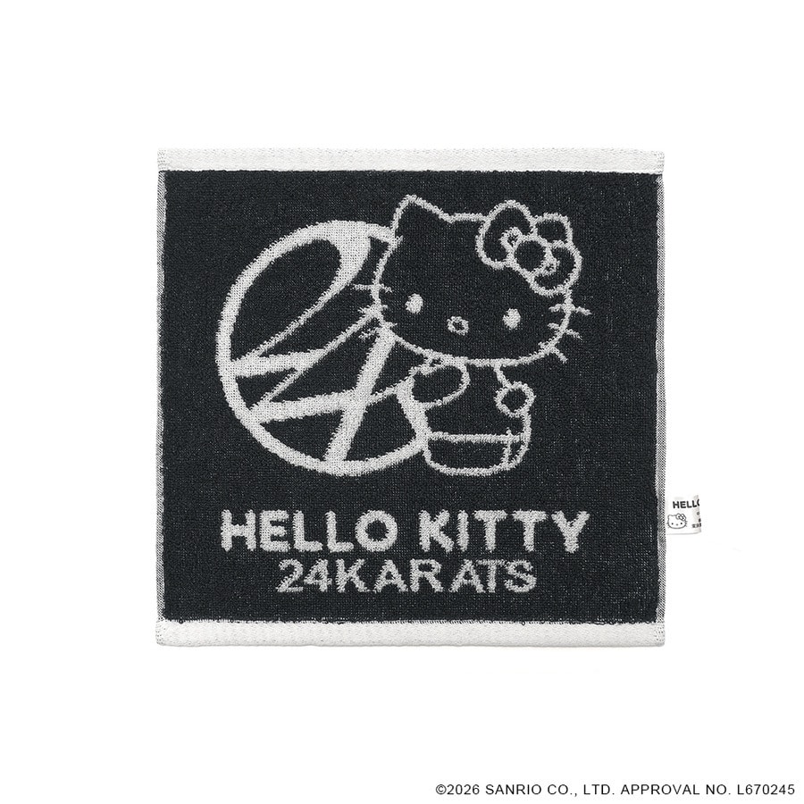 24K×HELLO KITTY Hand Towel | 24KARATS | VERTICAL GARAGE