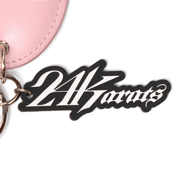 HEART CHARM MIRROR KEYHOLDER 詳細画像 Pink/Silver 3