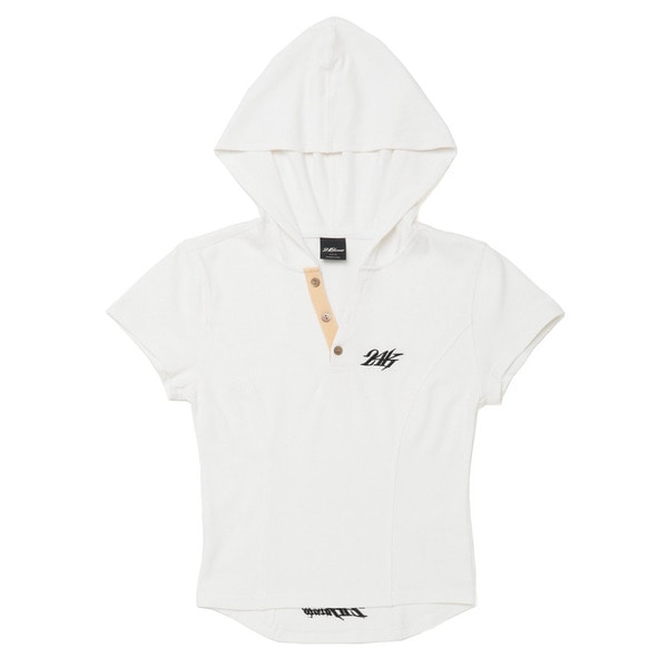 WMNS SS HOODIE 詳細画像 O.White 1