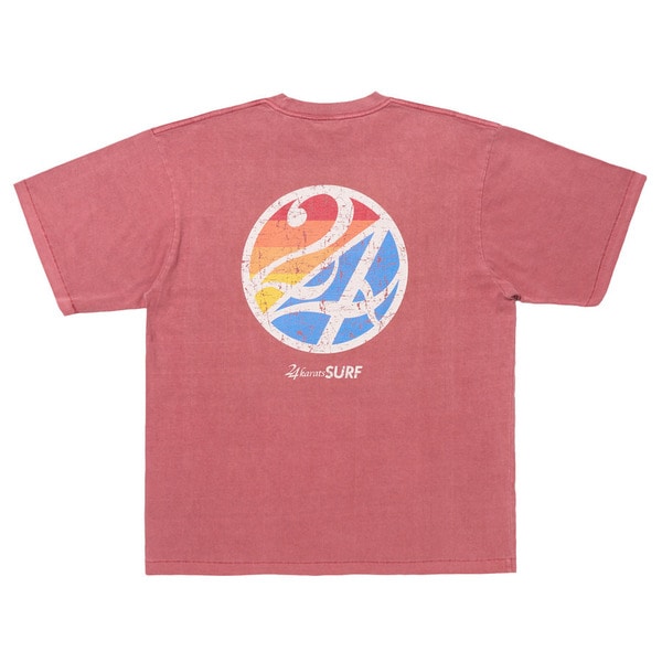 24SURF LOGO SS TEE 詳細画像 White 1