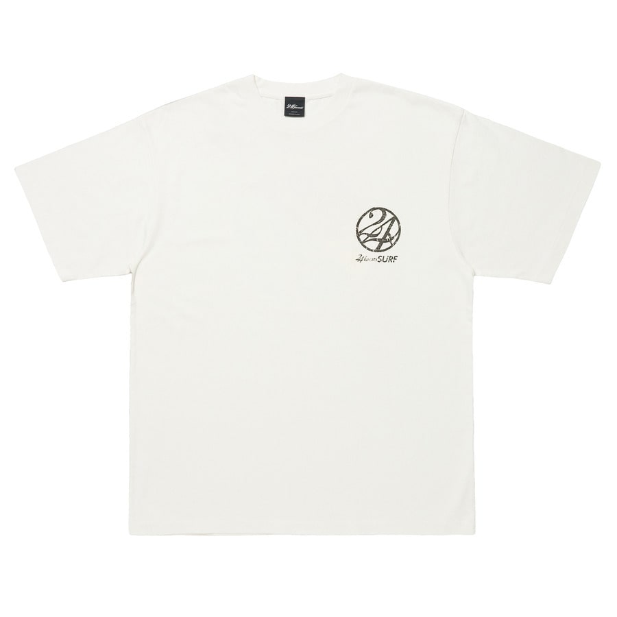 ミュージシャン 24KARATS 24SURF LOGO SS TEE 24SURF LOGO SS TEE | 24KARATS | VERTICAL GARAGE OFFICIAL ONLINE