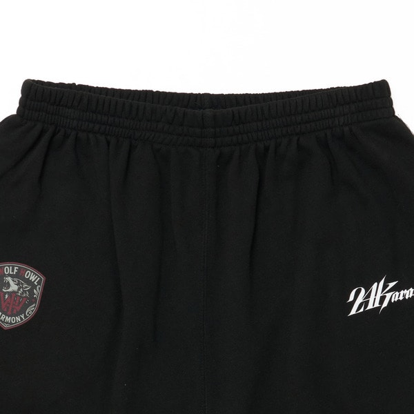 24k&times;WHH LOOSE SWEAT PANTS 詳細画像 Black 2
