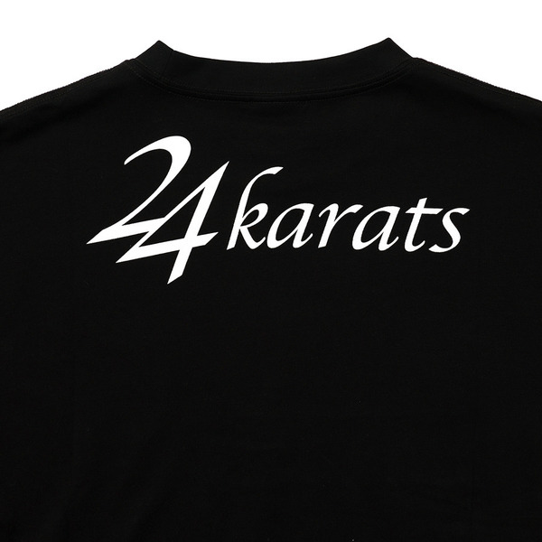 PINK 24k CIRCLE SS TEE 詳細画像 Black 4