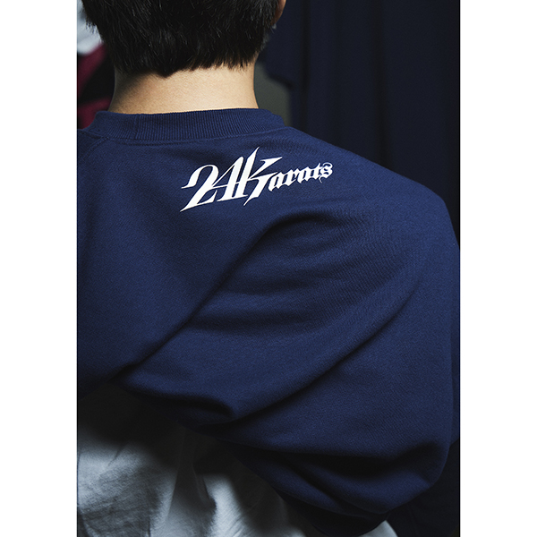 24k&times;LIL ATELIER SWEAT 詳細画像 Navy 11