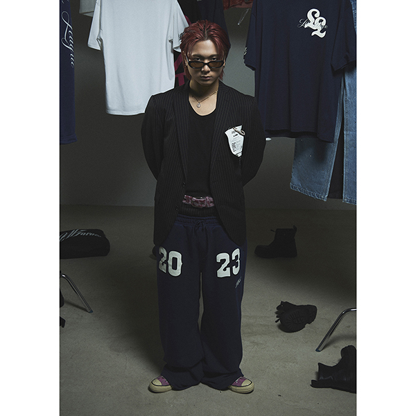 24k&times;LIL ATELIER SWEAT PANTS 詳細画像 Navy 13