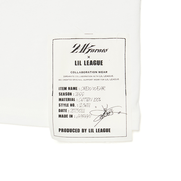 24k&times;LIL ATELIER SS TEE 詳細画像 White 5