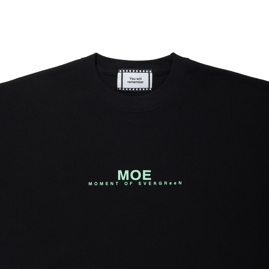 MOE Logo SS Tee 詳細画像 Black 3