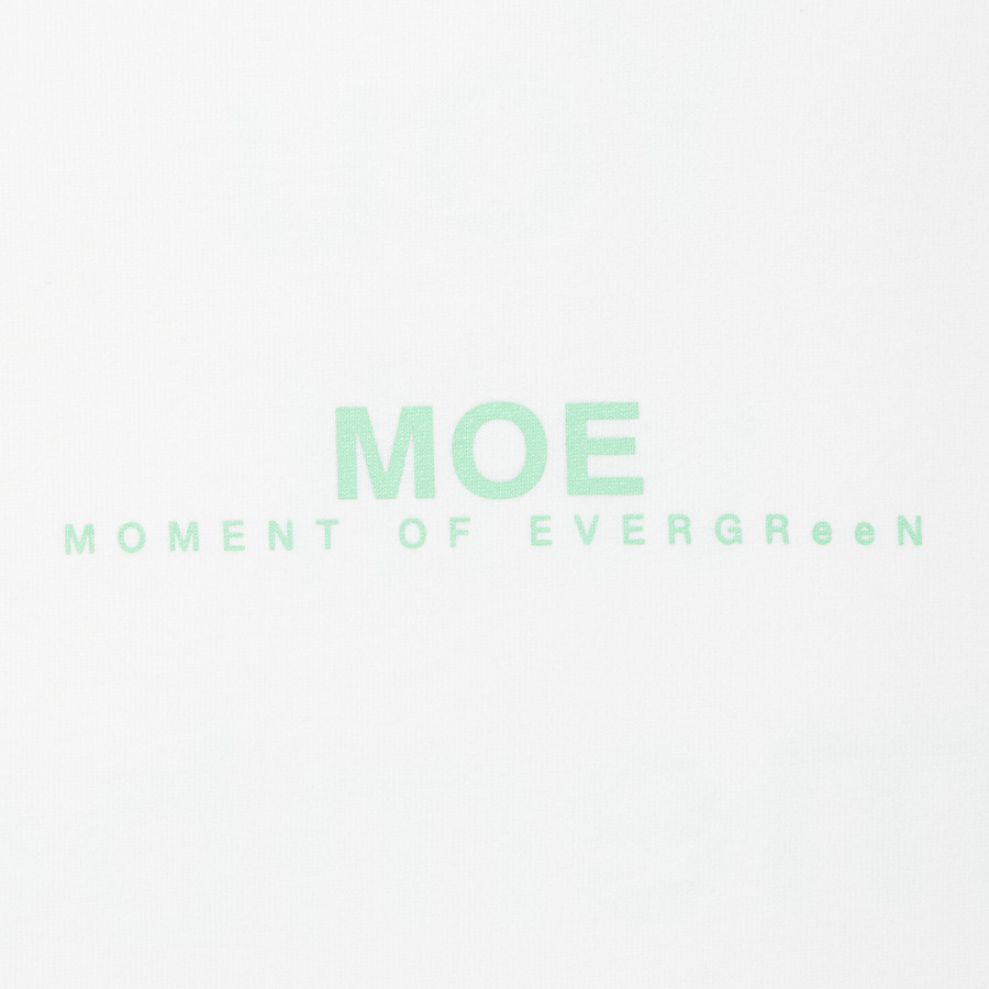 MOE Logo SS Tee 詳細画像 White 4
