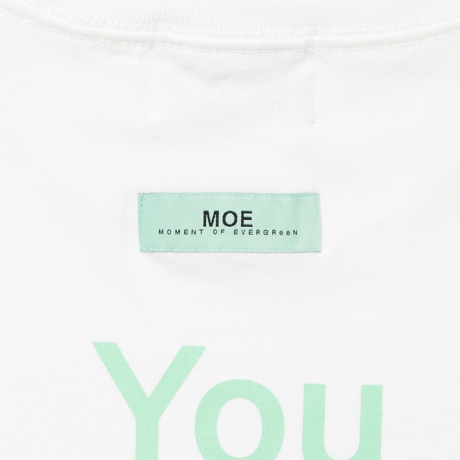 MOE Logo SS Tee 詳細画像 White 6