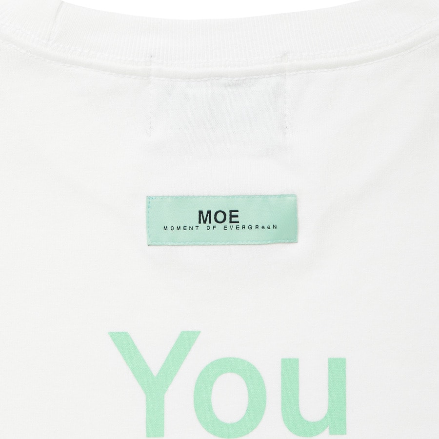 MOE Logo LS Tee 詳細画像 White 6