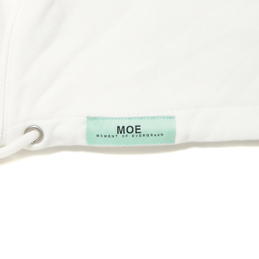 MOE Logo Hoodie 詳細画像 White 4