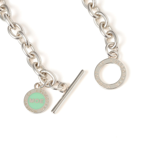 MOE Charm Cable Chain Bracelet 詳細画像 Silver 2