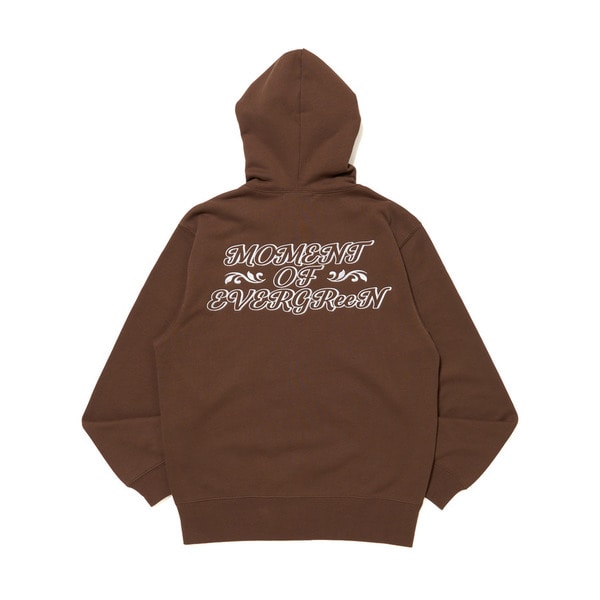 MOE Botanical Zip Hoodie 詳細画像 Brown 1